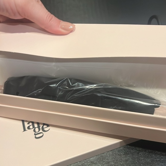 L'ange Rose Gold Le Curl Titanium Hair Curling Wand - Blush 25mm - Picture 7 of 7